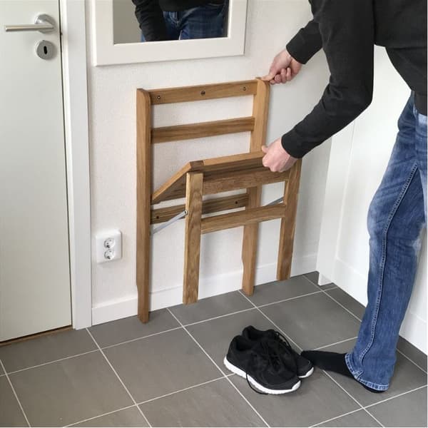 Westroth Ivar hallpall fällbar oljad ek