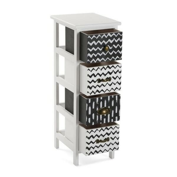 Chest of drawers Lauren Versa VS-20100146 Wood Paolownia wood (30 x 72 x 25 cm)