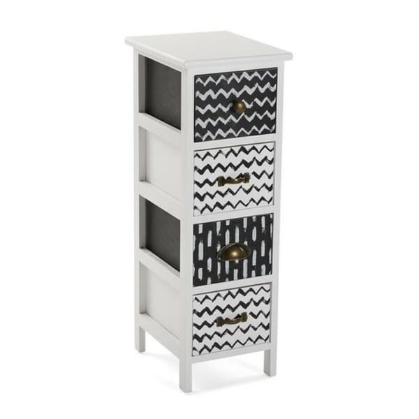 Chest of drawers Lauren Versa VS-20100146 Wood Paolownia wood (30 x 72 x 25 cm)