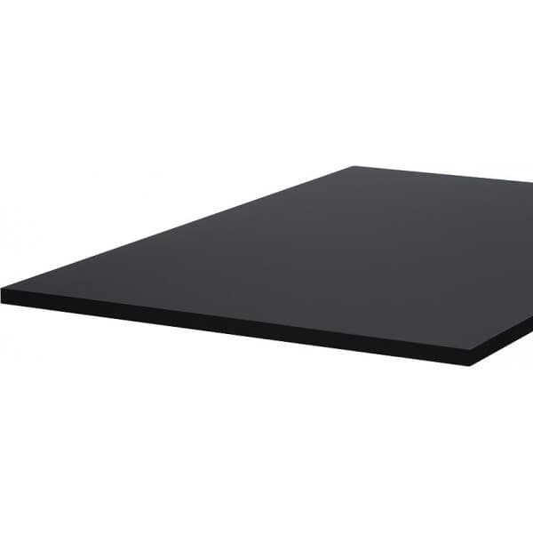 Elfen Ergodesk -pöytälevy, 120 x 75 cm, mattamusta