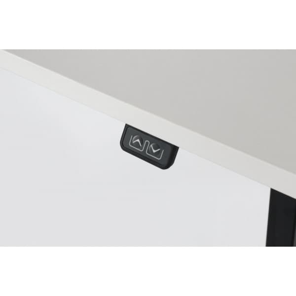 Elfen Ergodesk Basic II -sähköpöydän runko, musta