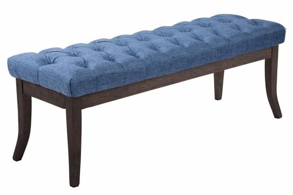 B�nk Ramses stof antik-m�rk 120 cm