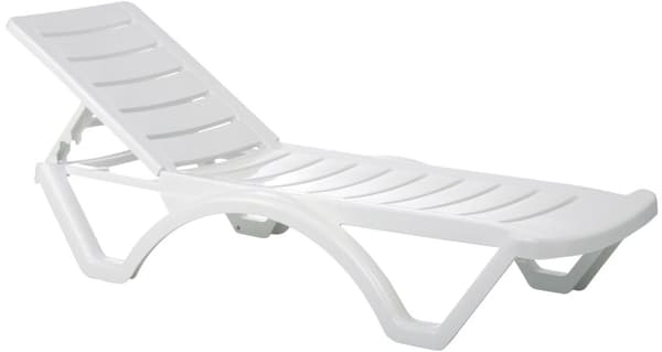 Set med 4 solstolar Aqua