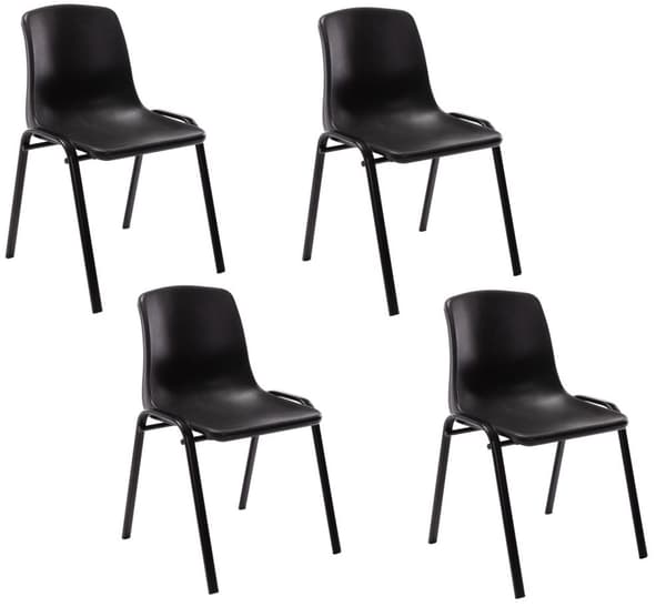 CLP Set of 4 pinoaminen tuoli Nowra Muovi