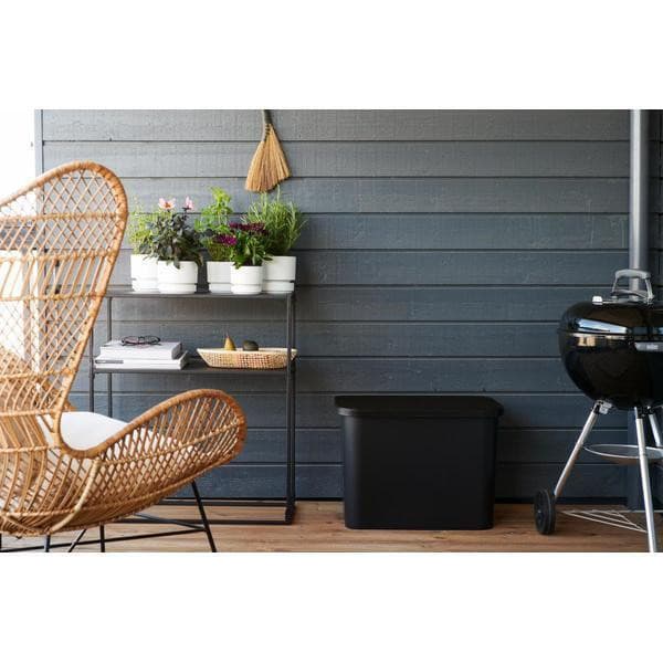 SmartStore Collect muovikannella, 76 L, musta