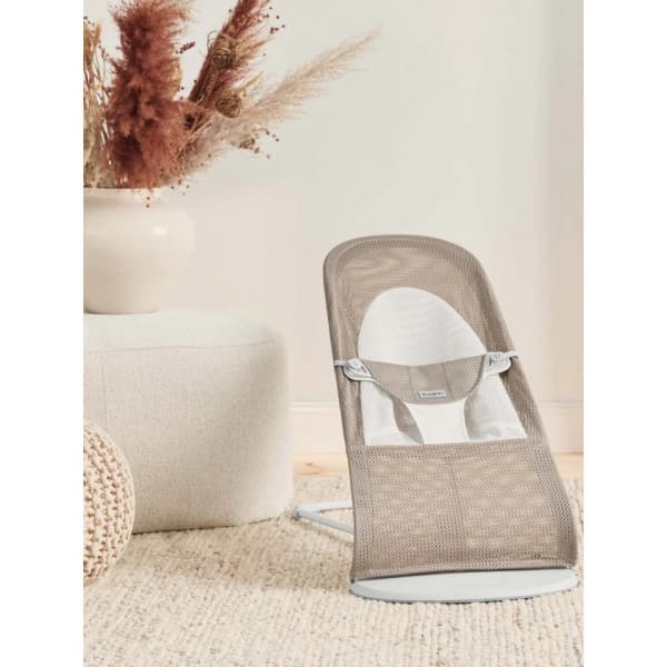 BabyBjörn Bouncer Balance Soft Mesh -sitter, beige