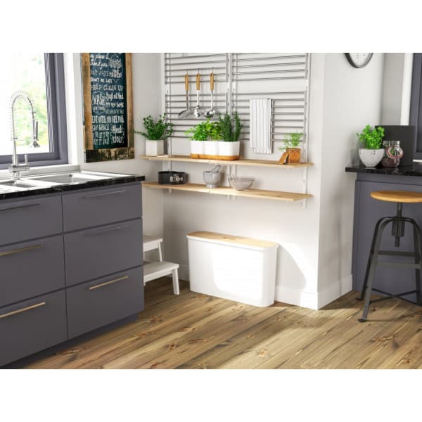 SmartStore Collect Slim 46 L med låg, hvid