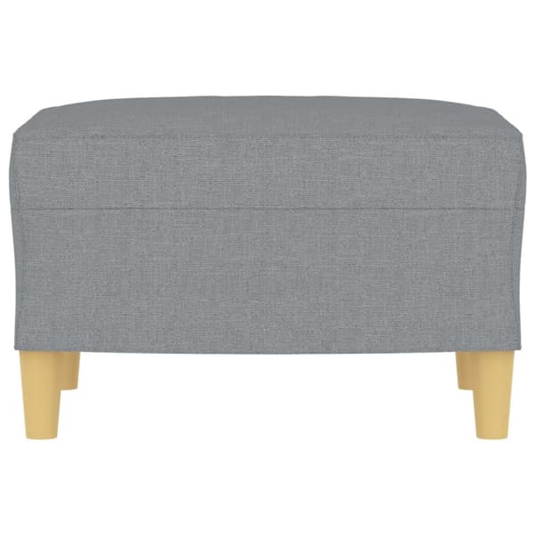 fodskammel 60x50x41 cm stof grå