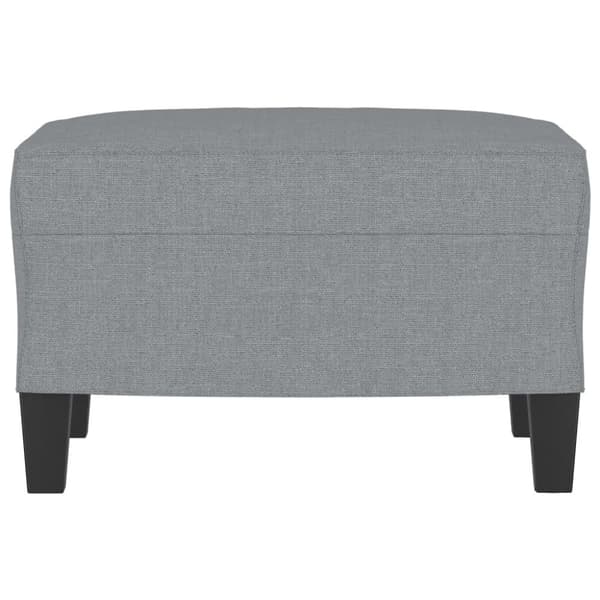 fodskammel 60x50x41 cm stof grå