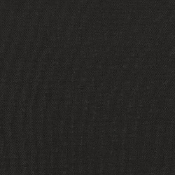 fodskammel 45x29,5x35 cm stof og kunstlæder sort