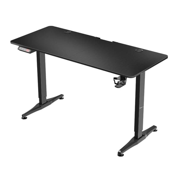 Svart Skrivbord Huzaro HZ-Hero 8.5 - 140 x 60 cm - Praktiskt och stilrent skrivbord för arbetsplatsen hemma eller på kontoret.