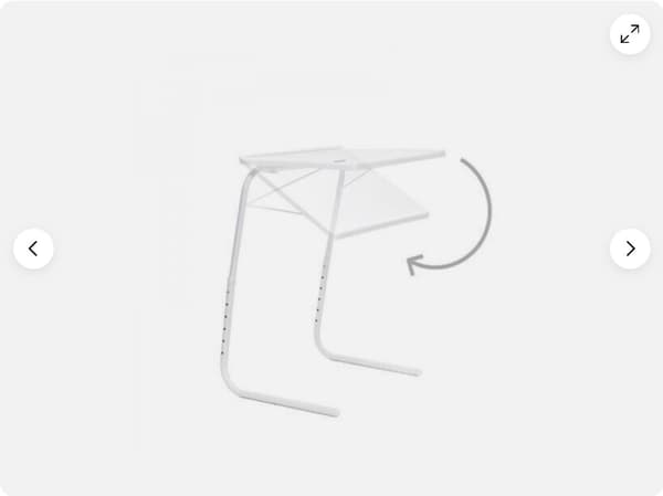 InnovaGoods Multi-position Folding Side Table Foldy Table