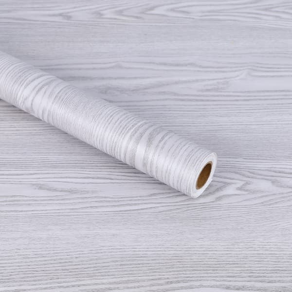 Foliorulla itseliimautuva vaneritapetti hopeanharmaa tammi 1,22x50m