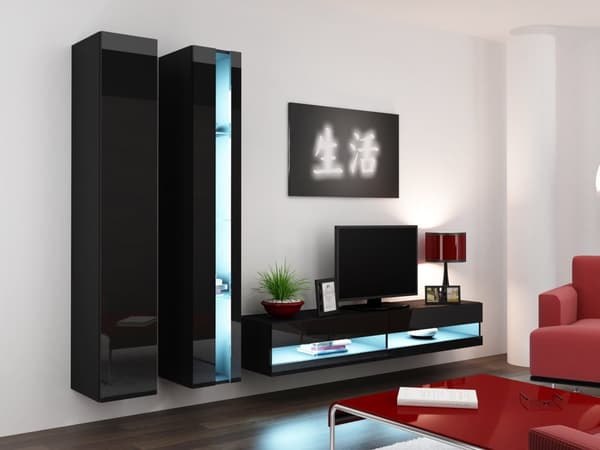 VIGO NYT '140' TV skab 30/140/40 sort/sort