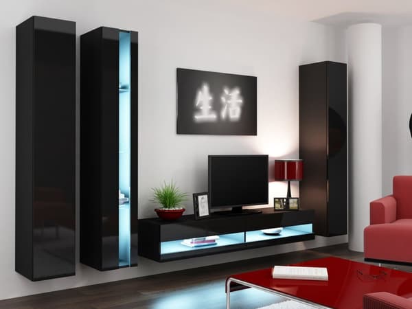 VIGO NYT '140' TV skab 30/140/40 sort/sort