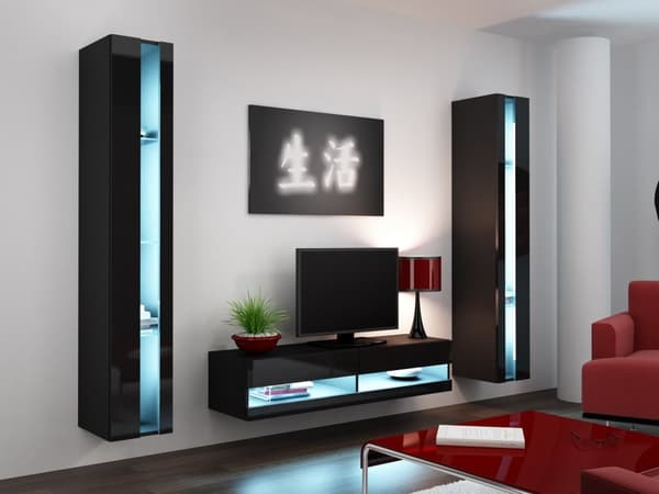 VIGO NYT '140' TV skab 30/140/40 sort/sort