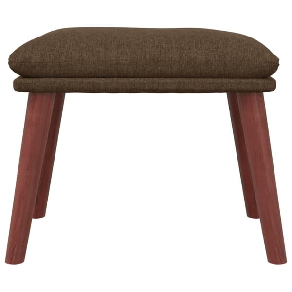 fodskammel 45x29,5x35 cm stof brun
