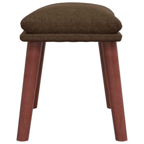 fodskammel 45x29,5x35 cm stof brun