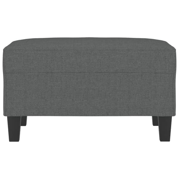 fodskammel 70x55x41 cm stof mørkegrå