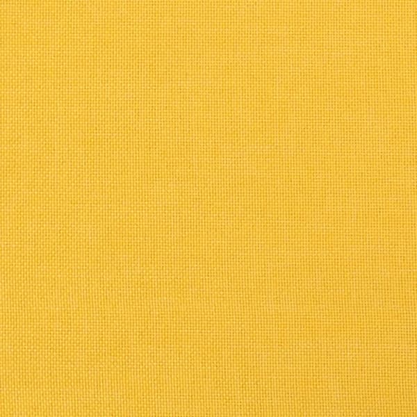 fodskammel 45x29,5x35 cm stof sennepsgul