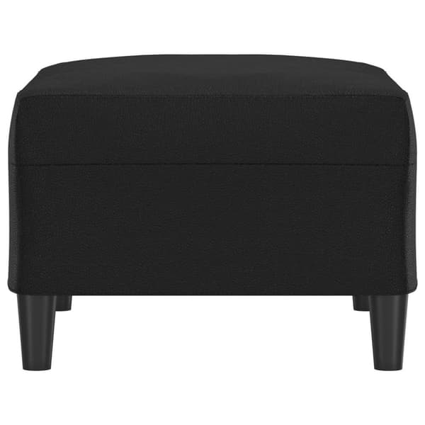 fodskammel 70x55x41 cm kunstlæder sort