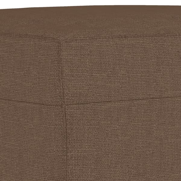 fodskammel 60x50x41 cm stof brun