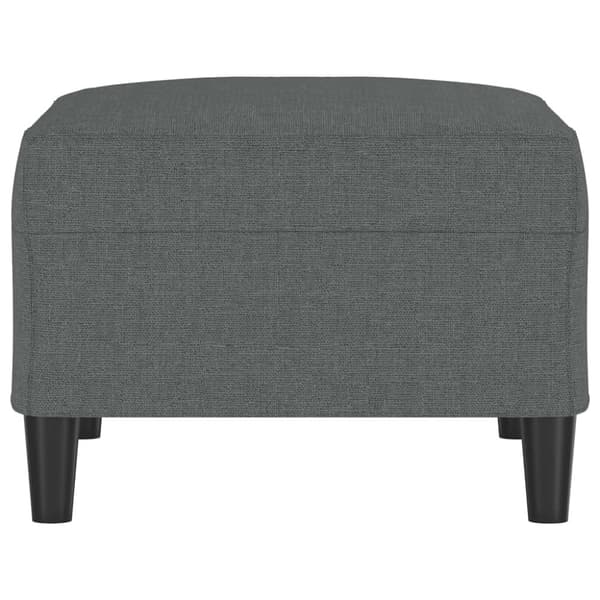 Fotpall mörkgrå 70x55x41 cm tyg
