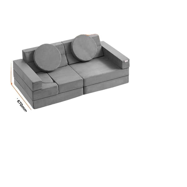 Barnsoffa, högdensitets 25D-svamp, lekande kreativitet sovande, Spelsoffa Gaming Sofa