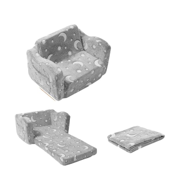 Børnesofa, højdensitets 25D skum, legende kreativitet og søvn., Gaming Sofa Folding Sofa