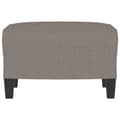 Miniatyrbild 3 av 7: Fotpall Taupe 60x50x41 cm tyg