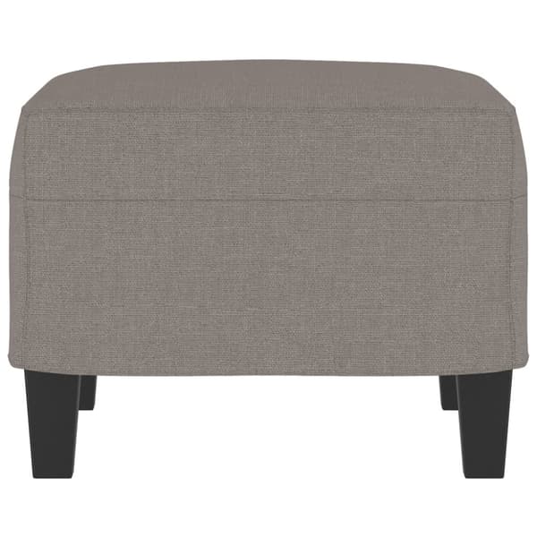 Fotpall Taupe 60x50x41 cm tyg