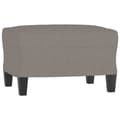 Miniatyrbild 2 av 7: Fotpall Taupe 60x50x41 cm tyg