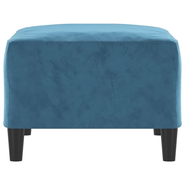 fodskammel 70x55x41 cm velour lyserød