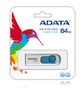 Miniatyrbild 2 av 2: ADATA FLASHDRIVE C008 64GB USB 2.0 VALKOINEN&SININEN