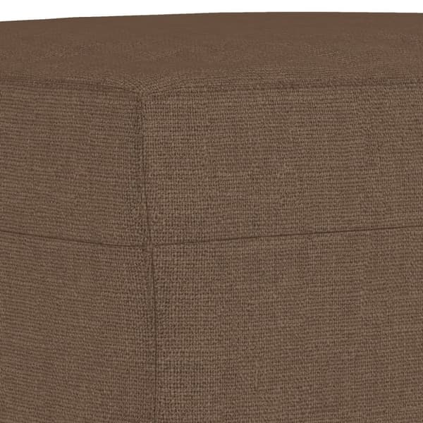 fodskammel 60x50x41 cm stof brun