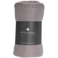 Miniatyrbillede 2 af 5: Fleece Blanket Atmosphera Brown Cotton 125 x 150 cm
