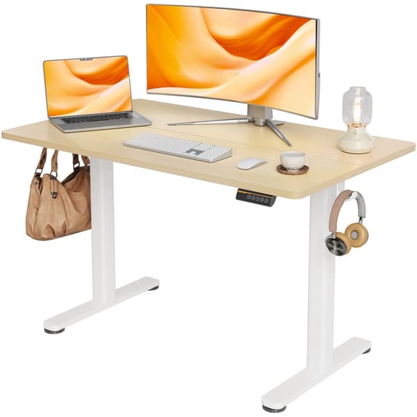 Sähköpöytä 120x60 cm Beige