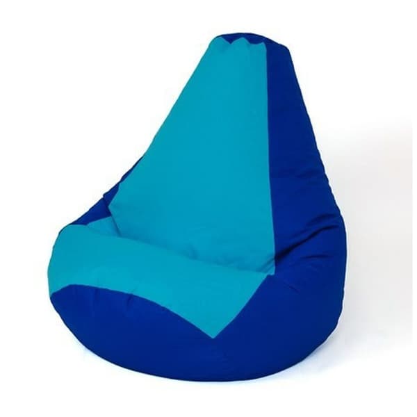 Pehmustettu istuin GO GIFT Sininen Punaruskea Oxford tejido antidesgarros 105 x 80 cm