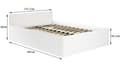 Miniatyrbillede 6 af 8: LIFTED SENG CLP 140x200 OSKRZYNIA + STELLA HVID