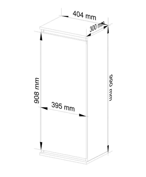 VÄGGSKÅP - VITRIN W40 CLP VIT