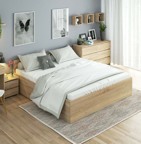 LÖYTYVÄ CLP 180x200 OSKRZYNIA + SONOMA TUKI