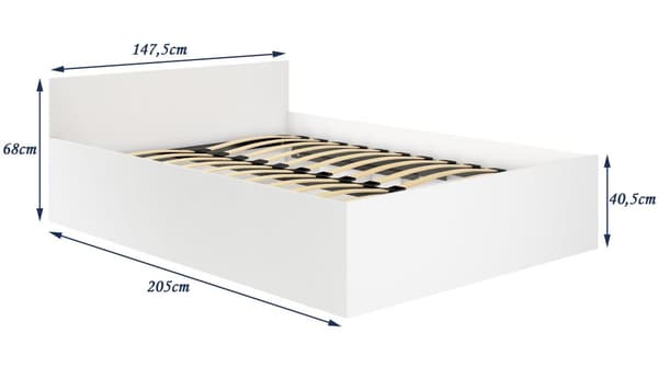 LÖYTYVÄ CLP 140x200 OSKRZYNIA + SONOMA RAKENNE