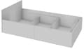Miniatyrbillede 4 af 8: LIFT SENG CLP 90x200 + HVID RAMME