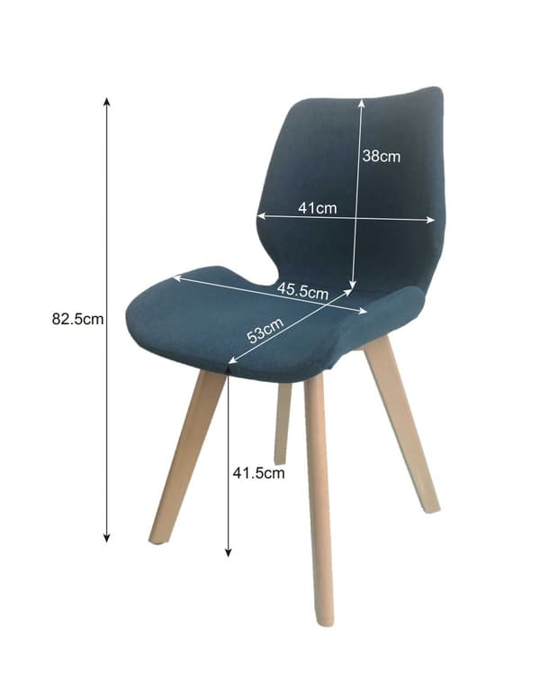STOL SJ.0159 MØRKEBLÅ