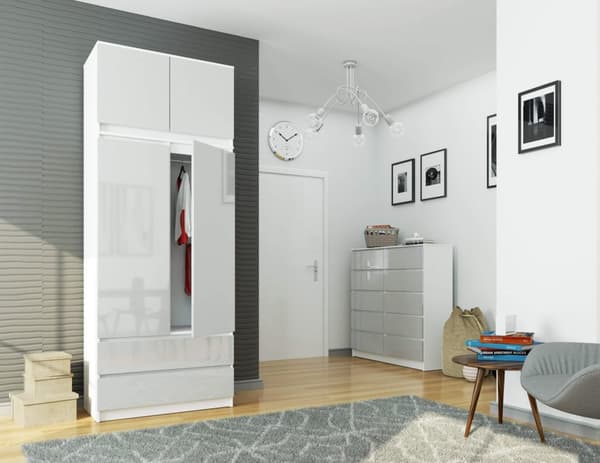 OVERSKAB TIL SKAB S90 2D 2SK CLP METALIK GLANS