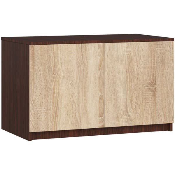 Skuffe til skab S 90 cm - wenge-douglas sonoma - 2 døre