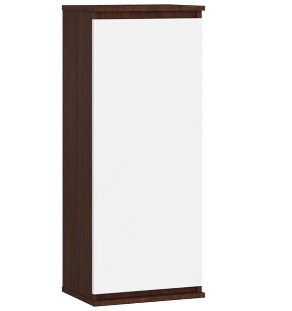 VÆGSKAB - VITRINE W40 CLP WENGE / HVID