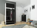 Miniatyrbild 7 av 7: SKÅP TILLÄGG S90 2D 2FACK CLP SVART BLANK