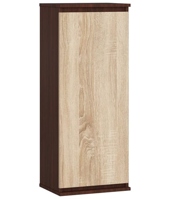 VÆGSKAB - VITRINE W40 CLP WENGE / SONOMA