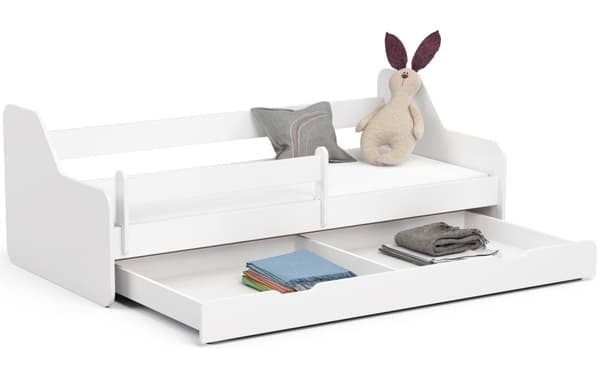 Børneseng ACTIV 180x80 Hvid + Madras